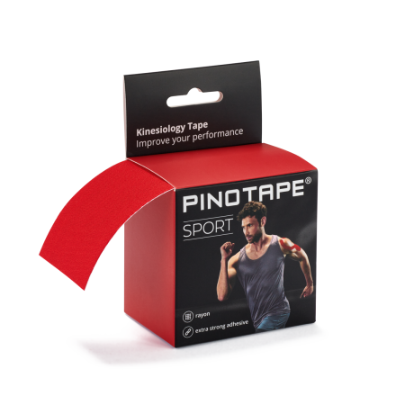 PINO tejp SPORT červený 5 cm x 5 metrov
