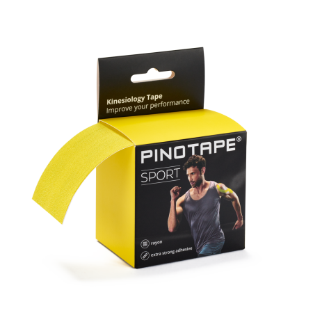 PINO tejp SPORT žltý 5 cm x 5 metrov