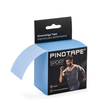 Tejpovacia páska Pinotape Sport ľadovo modrá 5cm x 5m