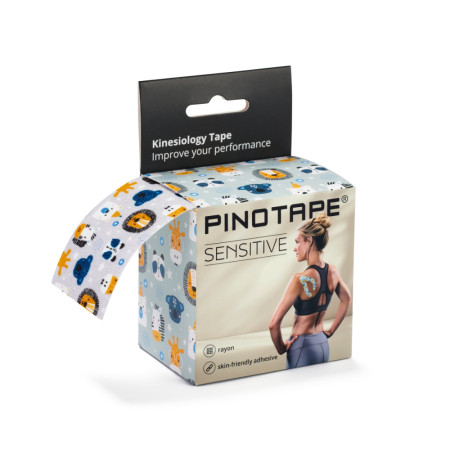 Tejpovacia páska Pinotape Sport Senzitive Zoo 5cm x 5m