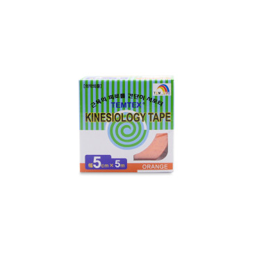 Temtex kineziotejp Classic oranžová tejpovacia páska 5cm x 5m