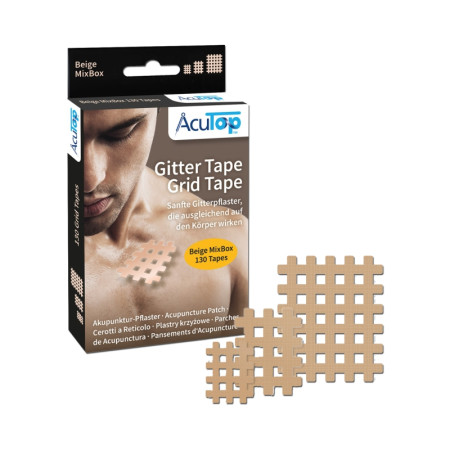 AcuTop Grid tape béžový mixbox