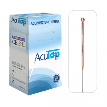 AcuTop akupunktúrne ihly Typ CB 0,25 x 25 mm 100 kusov