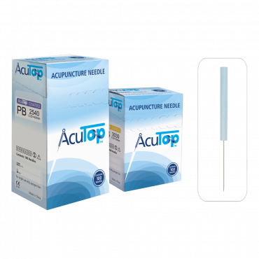 AcuTop akupunktúrne ihly Typ PB 0,25 x 25 mm 100 kusov