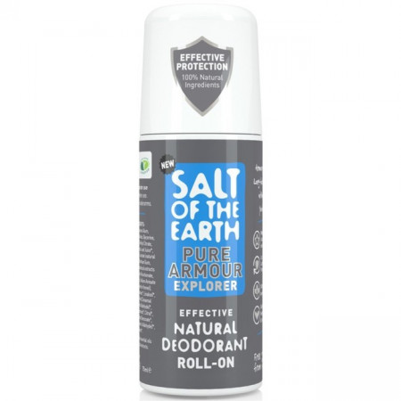 Prírodný kryštálový dezodorant Pure Armour Explorer Roll-On 75ml