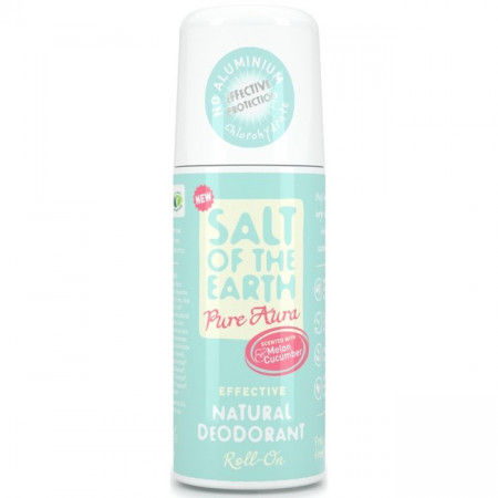 Prírodný kryštálový dezodorant Melón Uhorka Roll-On 75ml