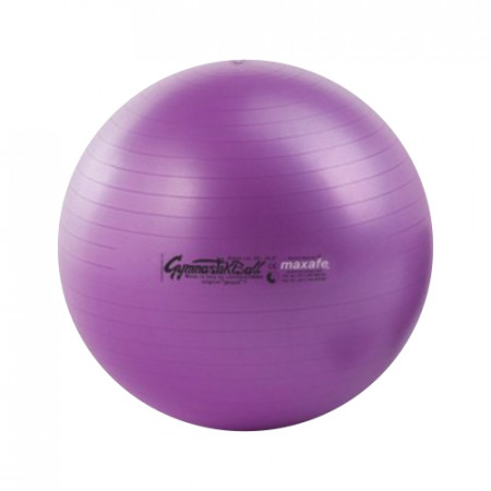 Cvičebná lopta GymBall Maxafe 65 cm fialová