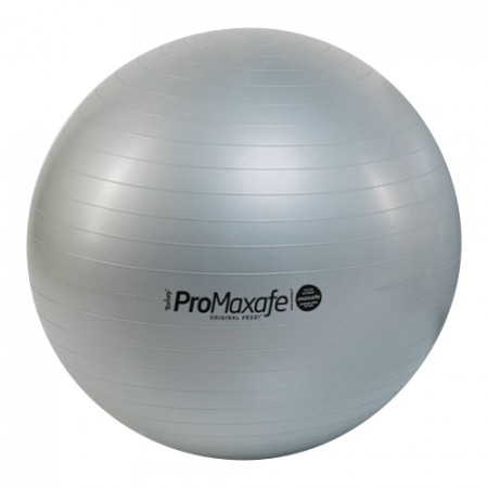 Cvičebná lopta Pro Maxafe 75 cm strieborná