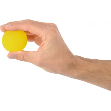Prstový posilňovač gulička žltá extra soft