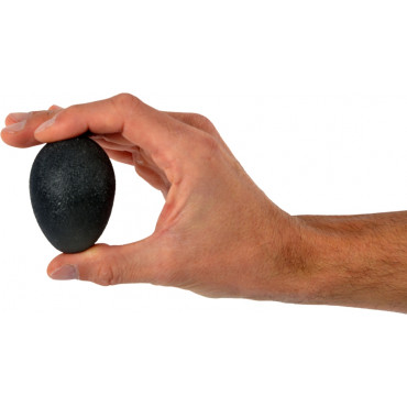 Prstový posilňovač vajíčko čierne extra tuhé