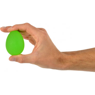 Prstový posilňovač vajíčko zelené medium