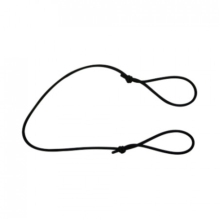 Čierna predlžovacia koncovka pre elastické lano