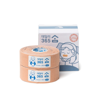 Temtex tejp proti chrápaniu 2,5cm x 8cm 120 kusov v balení