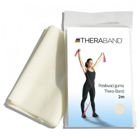 TheraBand guma na cvičenie 2 metre béžová