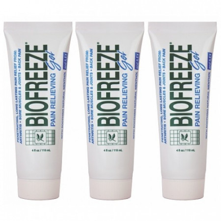 BIOFREEZE Gél, 3 x 118ml, trojbalenie