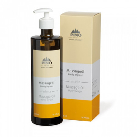 Aromatický masážny olej med zázvor PINO 500 ml