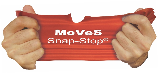 Snap-Stop® znamená Stop praskaniu = cvičiť bezpečnejšie