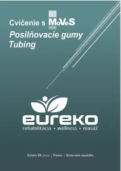 Cvičenie s posilňovacou gumou Tubing